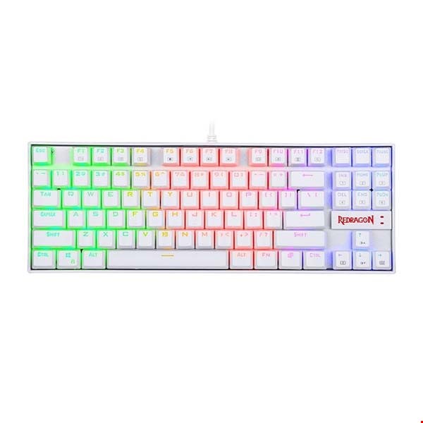 کیبورد ردراگون K552 WHITE RGB